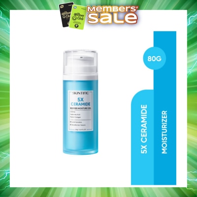 SKINTIFIC - 5X Ceramide Barrier Moisture Gel (To Locks In Hydration & Smooths Skin Texture) 80g