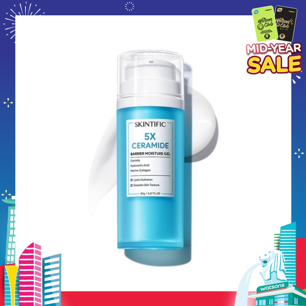 5X Ceramide Barrier Moisture Gel (To Locks In Hydration & Smooths Skin Texture) 80g