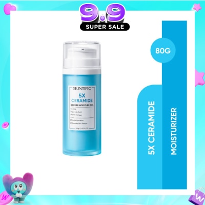 SKINTIFIC - 5X Ceramide Barrier Moisture Gel (To Locks In Hydration & Smooths Skin Texture) 80g image