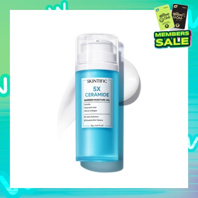 SKINTIFIC 5X Ceramide Barrier Moisture Gel (To Locks In Hydration & Smooths Skin Texture) 80g