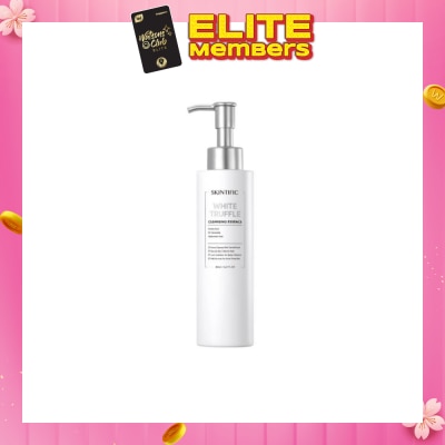 SKINTIFIC White Truffle Cleansing Essence (To Protects & Nourishes Skin Barrier, Boost Moisture Level & Locks In Hydration) 80ml