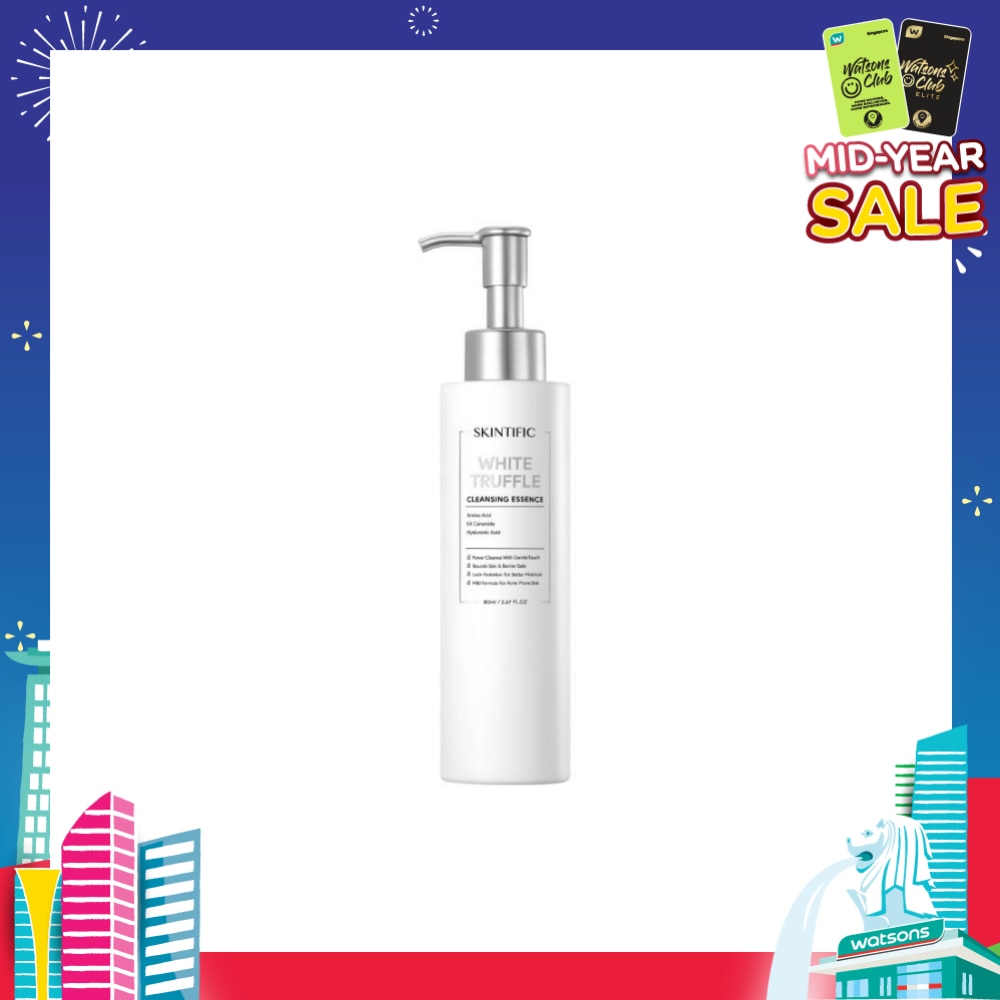White Truffle Cleansing Essence (To Protects & Nourishes Skin Barrier, Boost Moisture Level & Locks In Hydration) 80ml