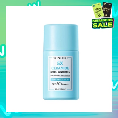 SKINTIFIC 5X Ceramide Serum Sunscreen SPF50+ PA++++ 30ml
