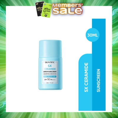 SKINTIFIC - 5X Ceramide Serum Sunscreen SPF50+ PA++++ 30ml