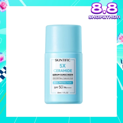 SKINTIFIC 5X Ceramide Serum Sunscreen SPF50+ PA++++ 30ml