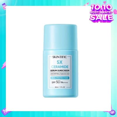 SKINTIFIC 5X Ceramide Serum Sunscreen SPF50+ PA++++ 30ml