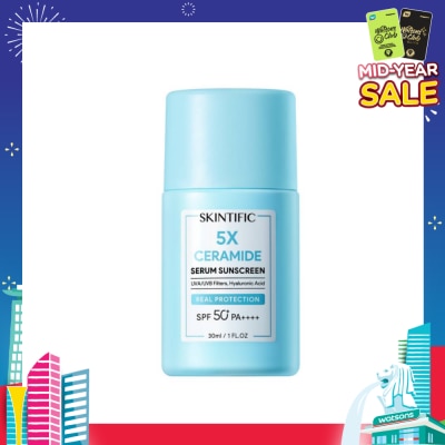 SKINTIFIC 5X Ceramide Serum Sunscreen SPF50+ PA++++ 30ml