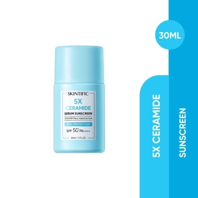 SKINTIFIC 5X Ceramide Serum Sunscreen SPF50+ PA++++ 30ml