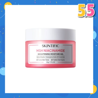 SKINTIFIC MSH Niacinamide Brightening Moisture Gel (To Evens Skin Tone & Fades Dark Spots) 30g