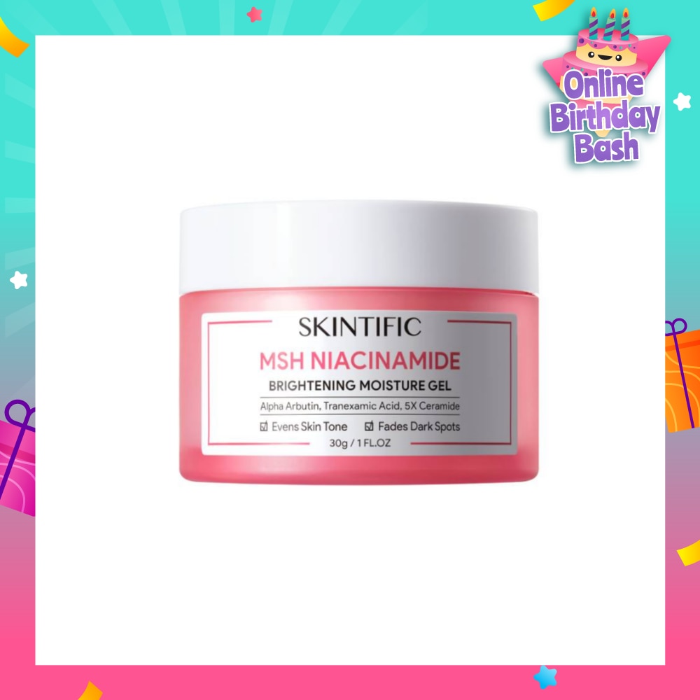 MSH Niacinamide Brightening Moisture Gel (To Evens Skin Tone & Fades Dark Spots) 30g