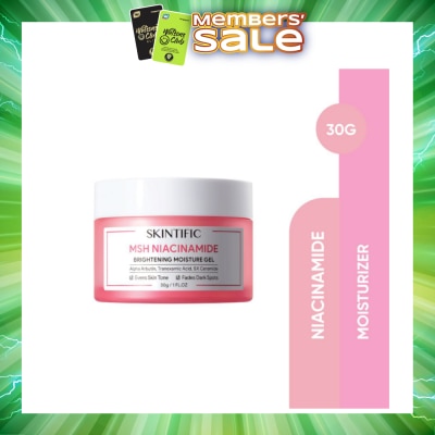 SKINTIFIC - MSH Niacinamide Brightening Moisture Gel (To Evens Skin Tone & Fades Dark Spots) 30g