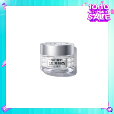 SKINTIFIC Truffle Biome Skin Cream Gel Moisturizer (To Boosts Skin Regeneration, Renewal Skin Barrier, Reduce Breakout & Irritation) 30g