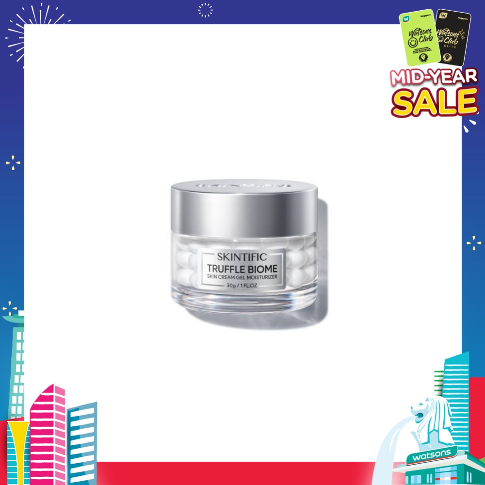 Truffle Biome Skin Cream Gel Moisturizer (To Boosts Skin Regeneration, Renewal Skin Barrier, Reduce Breakout & Irritation) 30g
