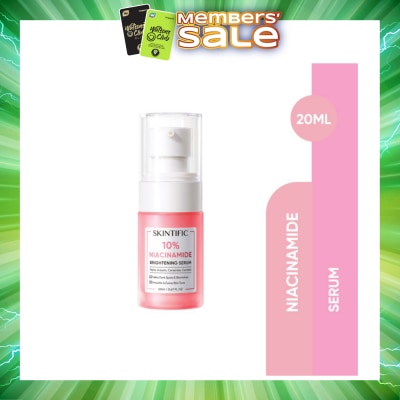 SKINTIFIC - 10% Niacinamide Brightening Serum (To Fades Dark Spots & Blemishes, Smooths & Evens Skin Tone) 20ml