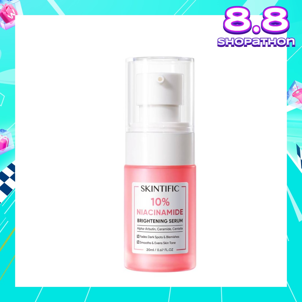 10% Niacinamide Brightening Serum (To Fades Dark Spots & Blemishes, Smooths & Evens Skin Tone) 20ml