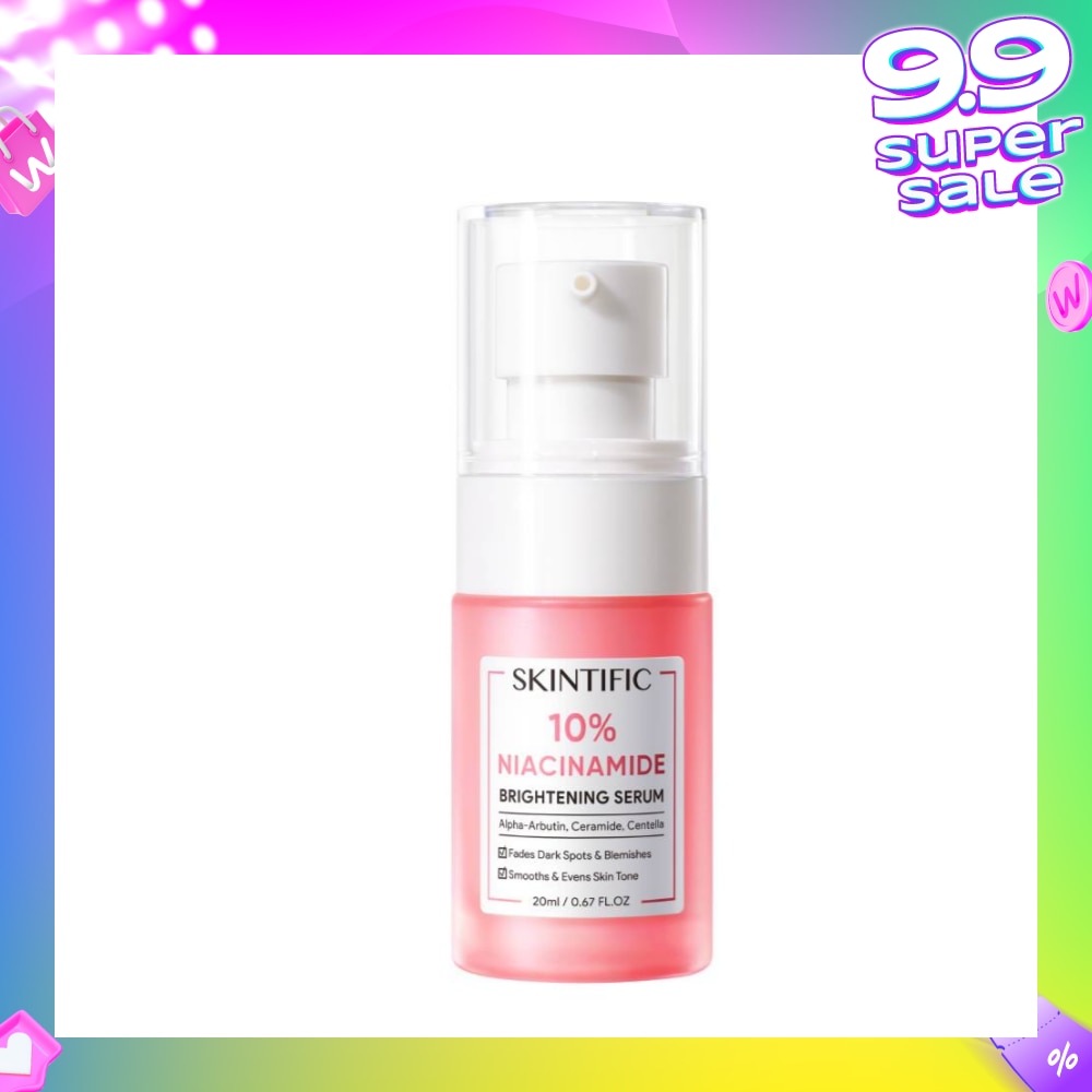 10% Niacinamide Brightening Serum (To Fades Dark Spots & Blemishes, Smooths & Evens Skin Tone) 20ml