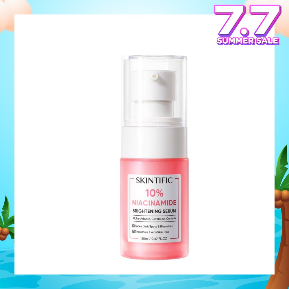 10% Niacinamide Brightening Serum (To Fades Dark Spots & Blemishes, Smooths & Evens Skin Tone) 20ml