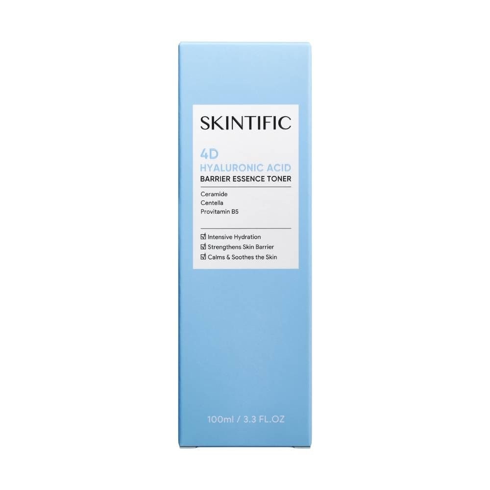 4D Hyaluronic Acid Barrier Essence Toner (For Intensive Hydration, Maintains Skin Barrier, Calms & Soothes The Skin) 100ml