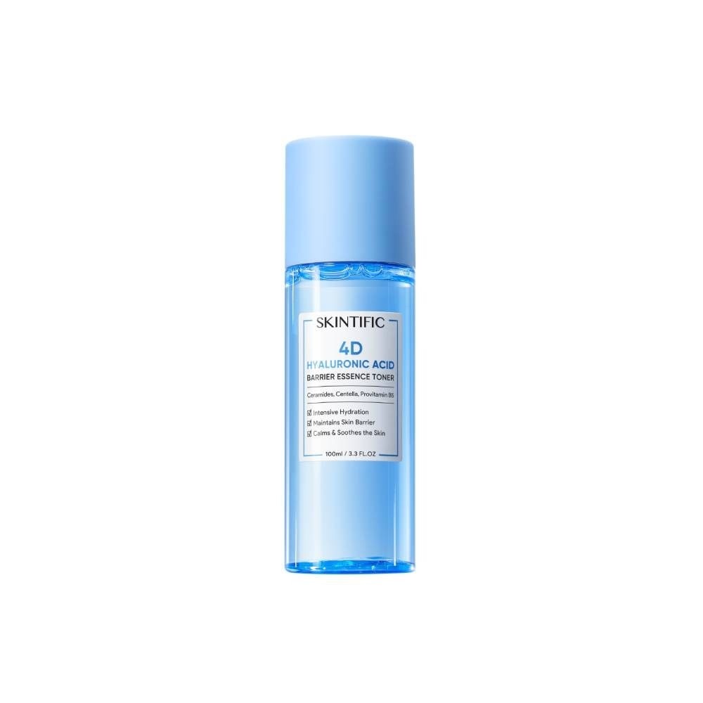 4D Hyaluronic Acid Barrier Essence Toner (For Intensive Hydration, Maintains Skin Barrier, Calms & Soothes The Skin) 100ml