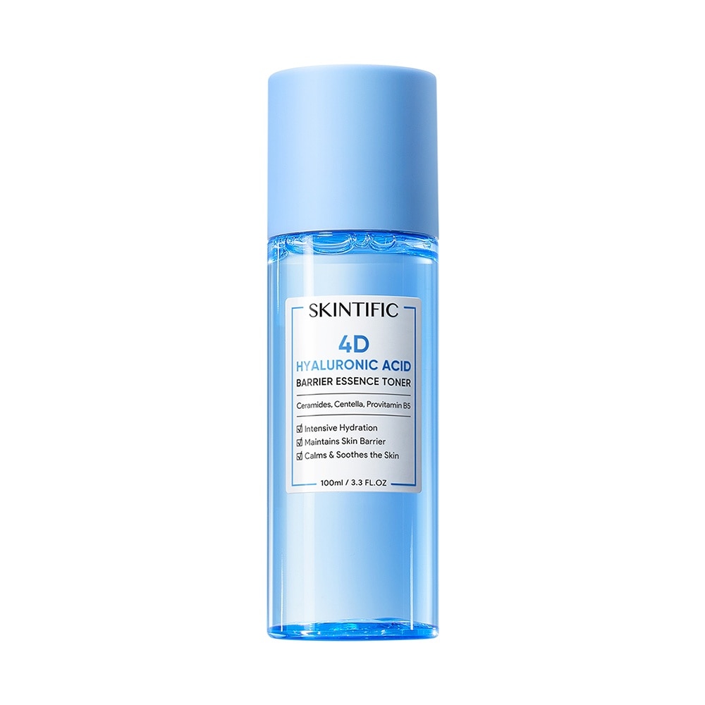 4D Hyaluronic Acid Barrier Essence Toner (For Intensive Hydration, Maintains Skin Barrier, Calms & Soothes The Skin) 100ml