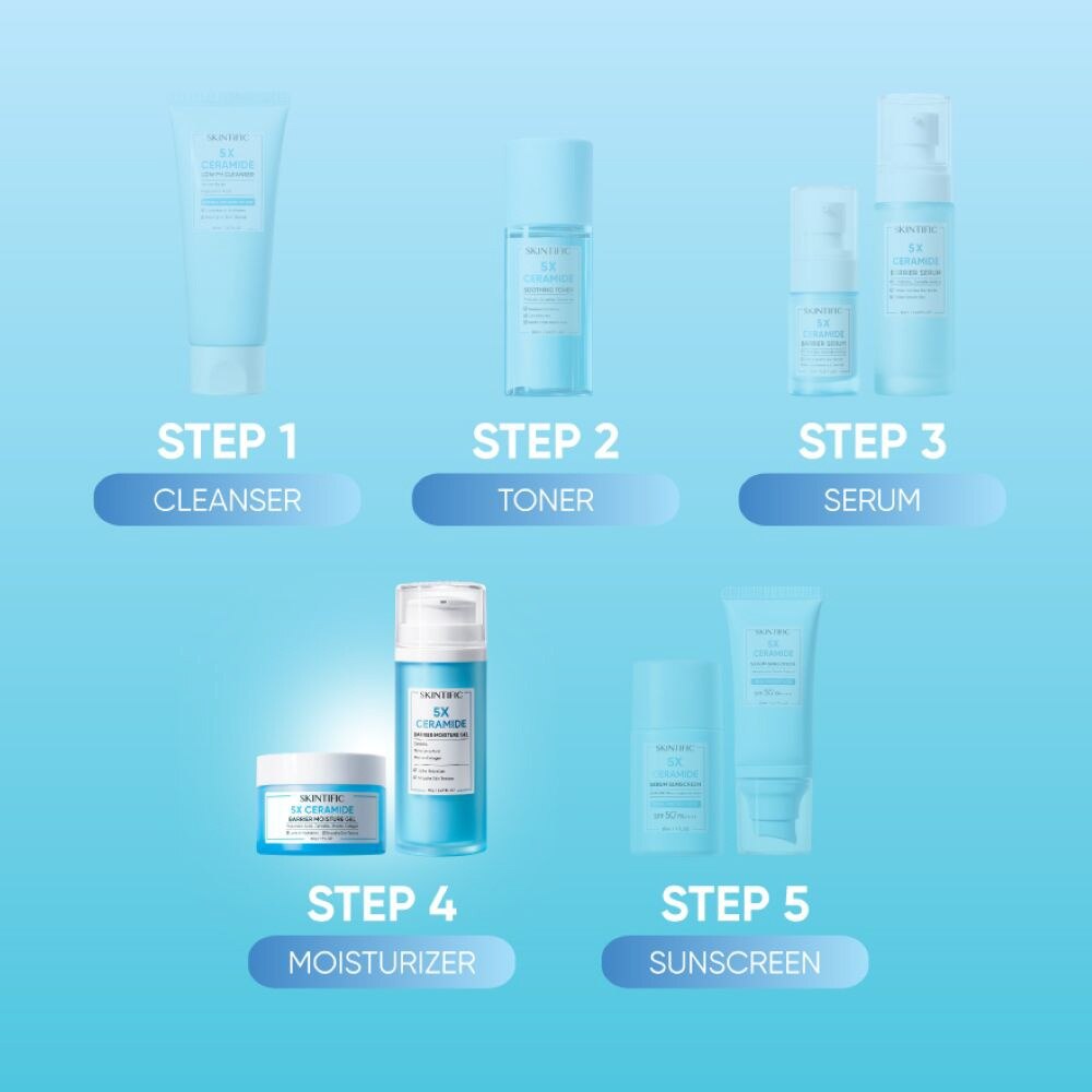 SKINTIFIC 5X Ceramide Barrier Moisture Gel (For Locks In Hydration