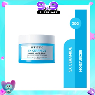 SKINTIFIC - 5X Ceramide Barrier Moisture Gel (For Locks In Hydration & Smooths Skin Texture) 30g image