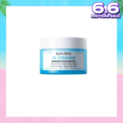 SKINTIFIC 5X Ceramide Barrier Moisture Gel (For Locks In Hydration & Smooths Skin Texture) 30g