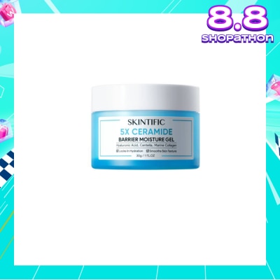 SKINTIFIC 5X Ceramide Barrier Moisture Gel (For Locks In Hydration & Smooths Skin Texture) 30g