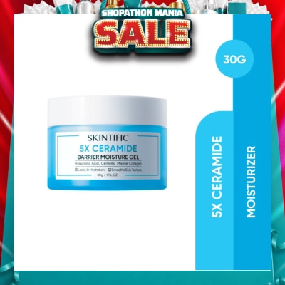 SKINTIFIC - 5X Ceramide Barrier Moisture Gel (For Locks In Hydration & Smooths Skin Texture) 30g