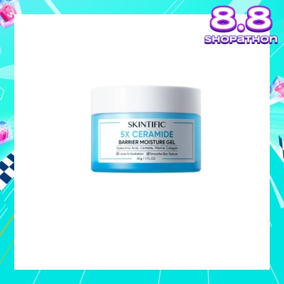 SKINTIFIC 5X Ceramide Barrier Moisture Gel (For Locks In Hydration & Smooths Skin Texture) 30g