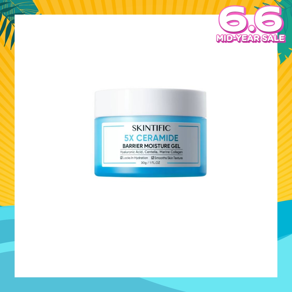 5X Ceramide Barrier Moisture Gel (For Locks In Hydration & Smooths Skin Texture) 30g