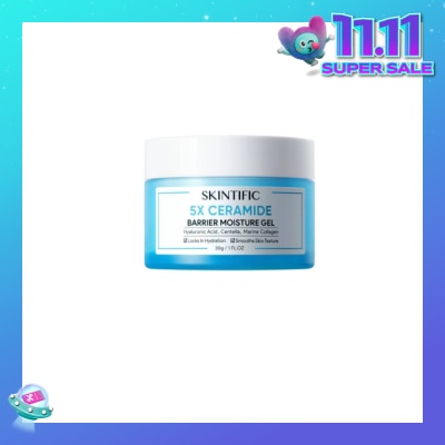 SKINTIFIC 5X Ceramide Barrier Moisture Gel (For Locks In Hydration & Smooths Skin Texture) 30g