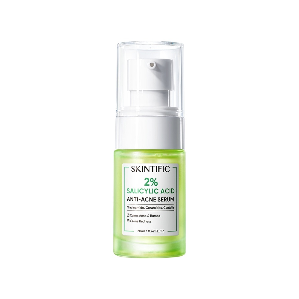 2% Salicylic Acid Anti Acne Serum (For Eliminates Acne & Bumps, Prevents Acne Scars, Reduces Redness & Dark Spots) 20ml