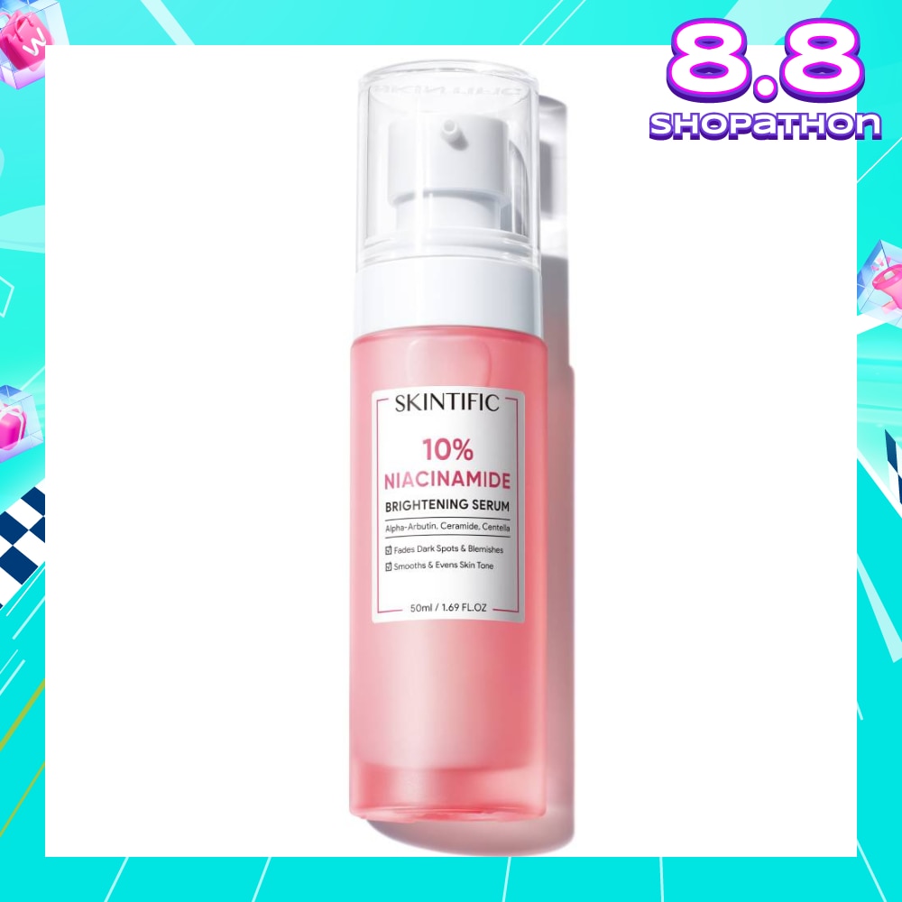 10% Niacinamide Brightening Serum (For Fades Dark Spots & Blemishes, Smooths & Evens Skin Tone) 50ml