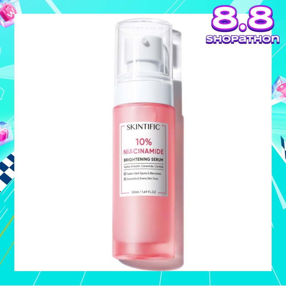 10% Niacinamide Brightening Serum (For Fades Dark Spots & Blemishes, Smooths & Evens Skin Tone) 50ml