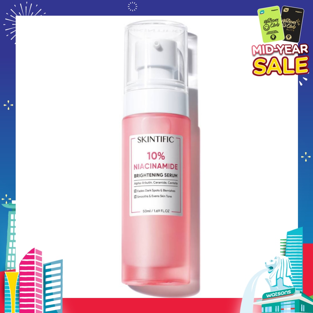 10% Niacinamide Brightening Serum (For Fades Dark Spots & Blemishes, Smooths & Evens Skin Tone) 50ml