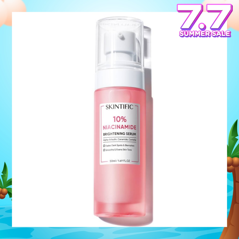 10% Niacinamide Brightening Serum (For Fades Dark Spots & Blemishes, Smooths & Evens Skin Tone) 50ml