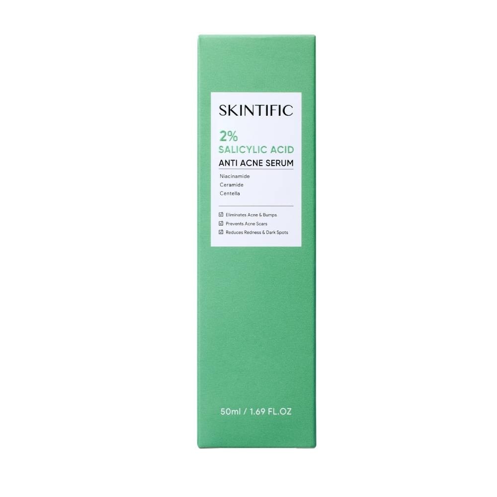 2% Salicylic Acid Anti Acne Serum (For Eliminates Acne & Bumps, Prevents Acne Scars & Reduces Redness & Dark Spots) 50ml