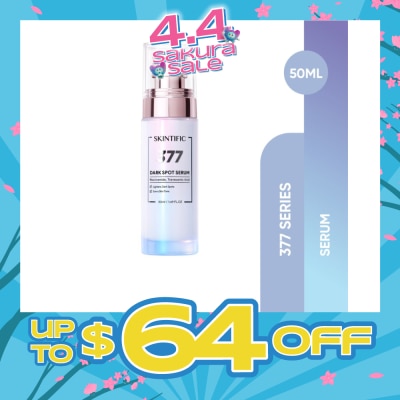 SKINTIFIC - SYMWHITE 377 Dark Spot Serum (For Lightens Dark Spots & Evens Skin Tone) 50ml