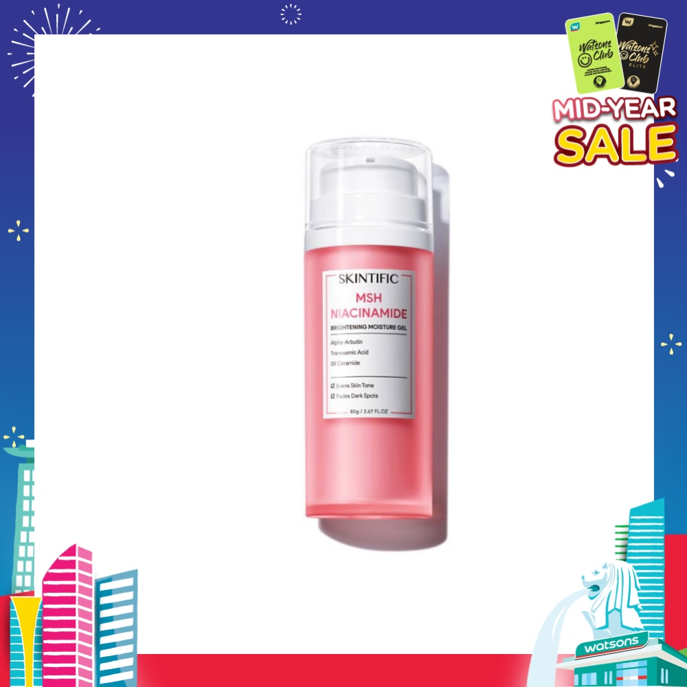 MSH Niacinamide Brightening Moisture Gel (For Evens Skin Tone & Fades Dark Spots) 80ml