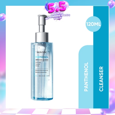 SKINTIFIC - Panthenol Gentle Gel Cleanser (To Removes Dirts & Excess Oils & Refresh & Moisture Skin) 120ml