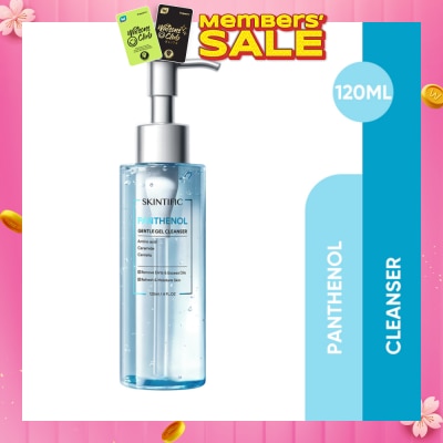 SKINTIFIC Panthenol Gentle Gel Cleanser (To Removes Dirts & Excess Oils & Refresh & Moisture Skin) 120ml