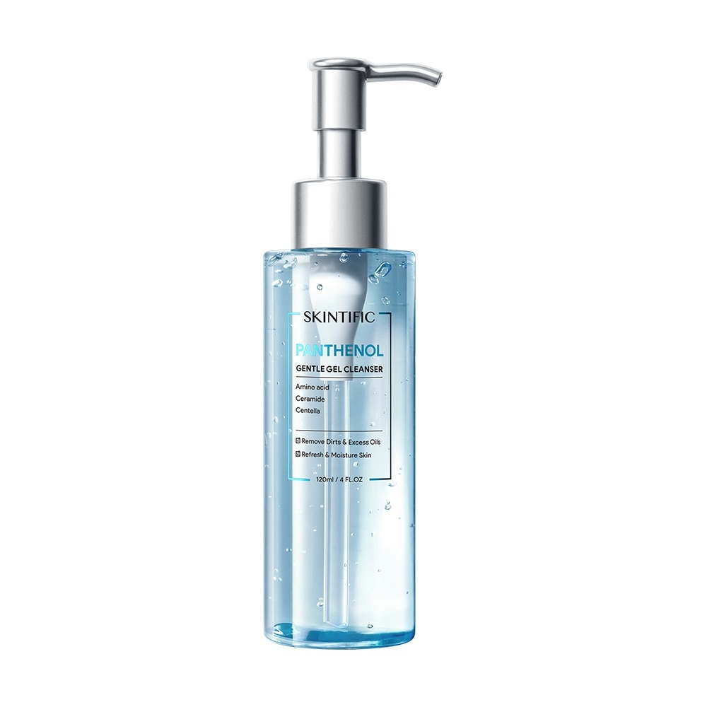 Panthenol Gentle Gel Cleanser (To Removes Dirts & Excess Oils & Refresh & Moisture Skin) 120ml