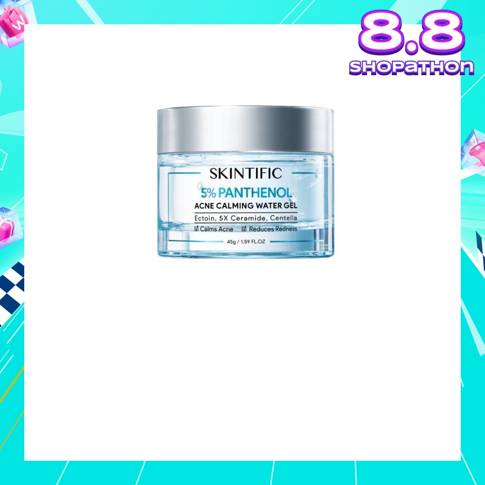5% Panthenol Acne Calming Water Gel (To Calms Acne & Reduce Redness) 45g