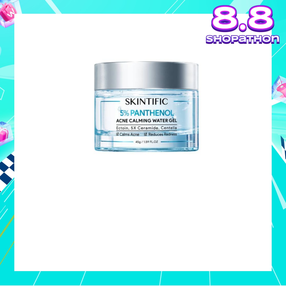 5% Panthenol Acne Calming Water Gel (To Calms Acne & Reduce Redness) 45g