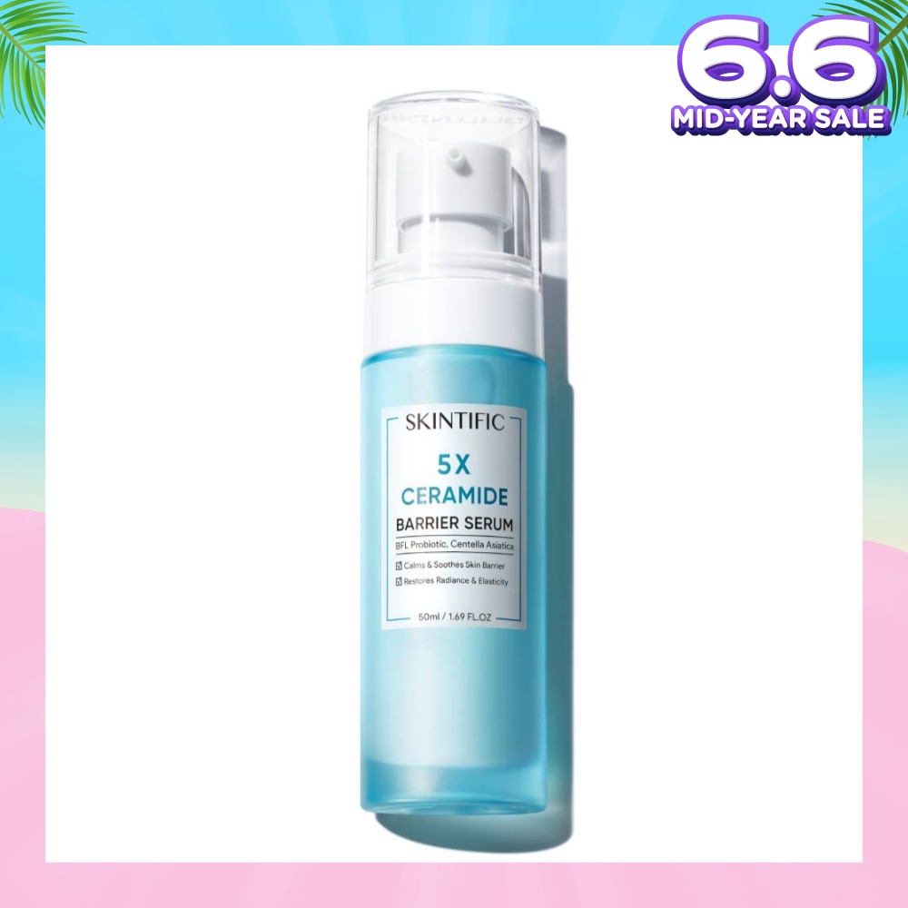 5X Ceramide Barrier Repair Serum (To Calmsm Soothes Skin Barrier, Restores Radiance & Elasticity) 50ml