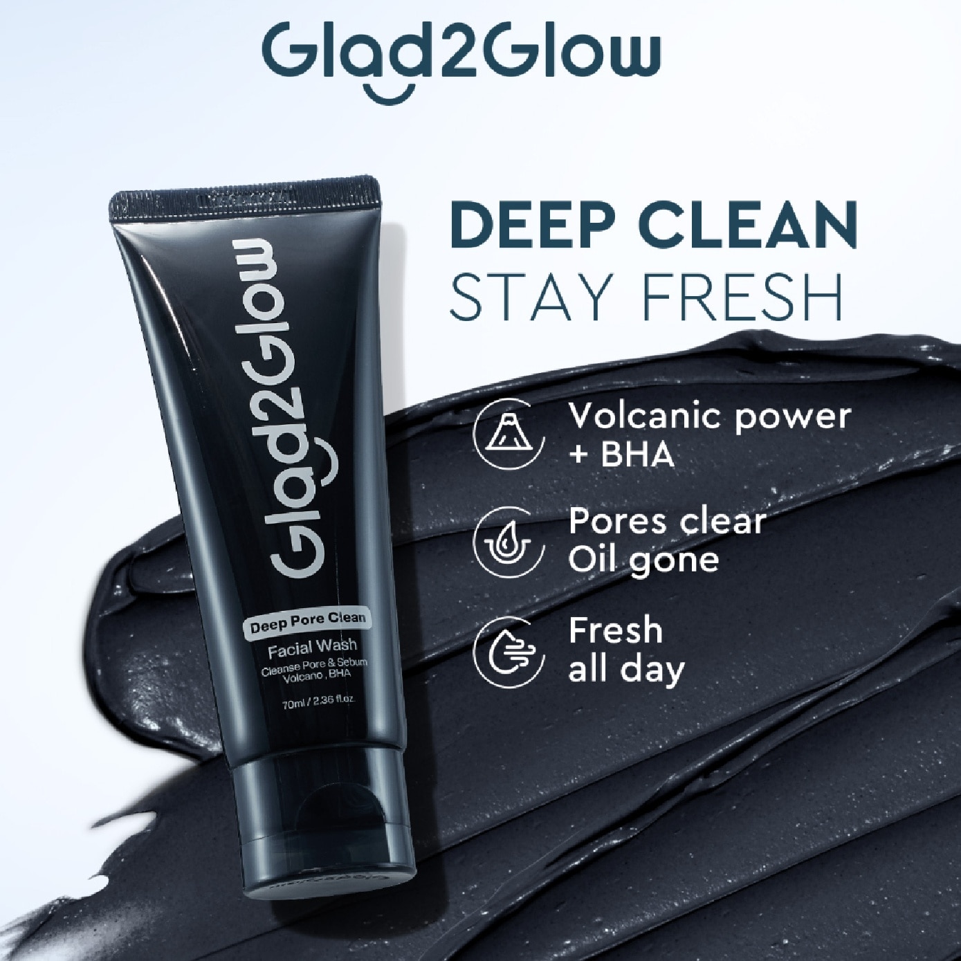 Deep Pore Clean Facial Wash 70ml image