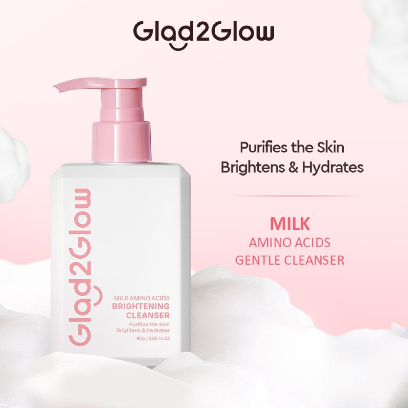 Milk Amino Acids Brightening Gentle Cleanser 80g image