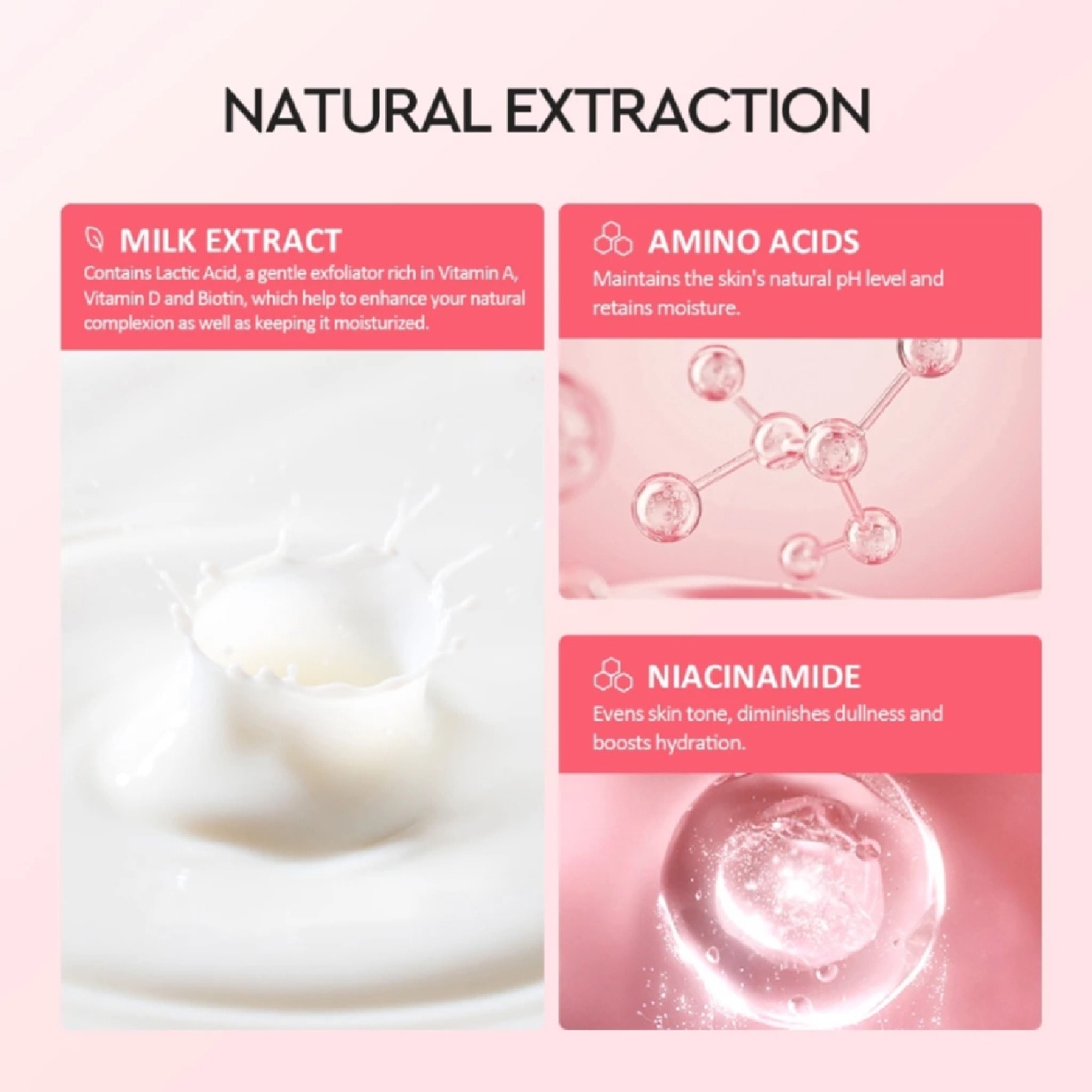 Milk Amino Acids Brightening Gentle Cleanser 80g image