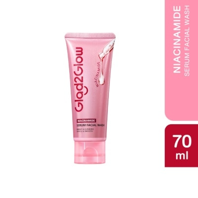 GLAD2GLOW - Niacinamide Serum Facial Wash 70ml image